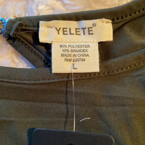 Olive green, super soft body suit NWT - Picture 5 of 8